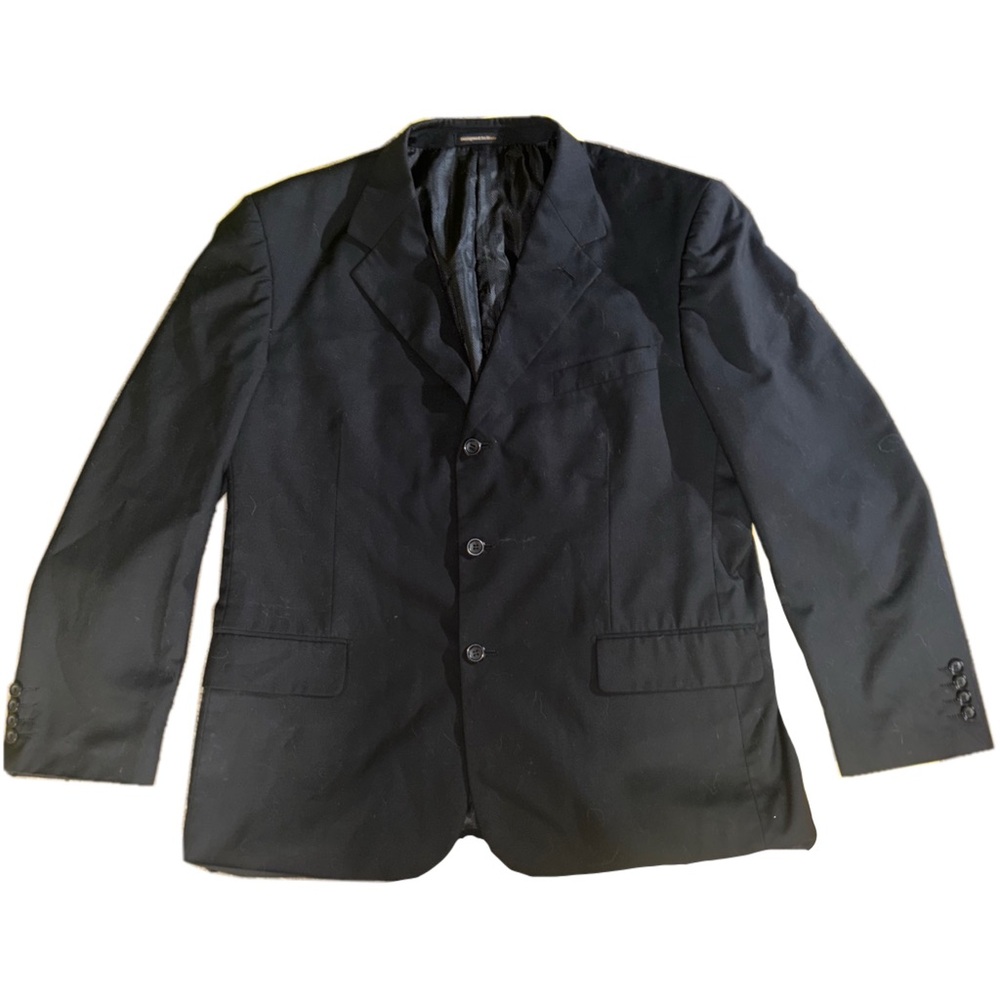 Vinci Italian Classic Black Men's Blazer